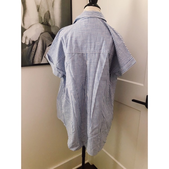 “GoodThreads” Striped ButtonDown - Picture 2 of 3